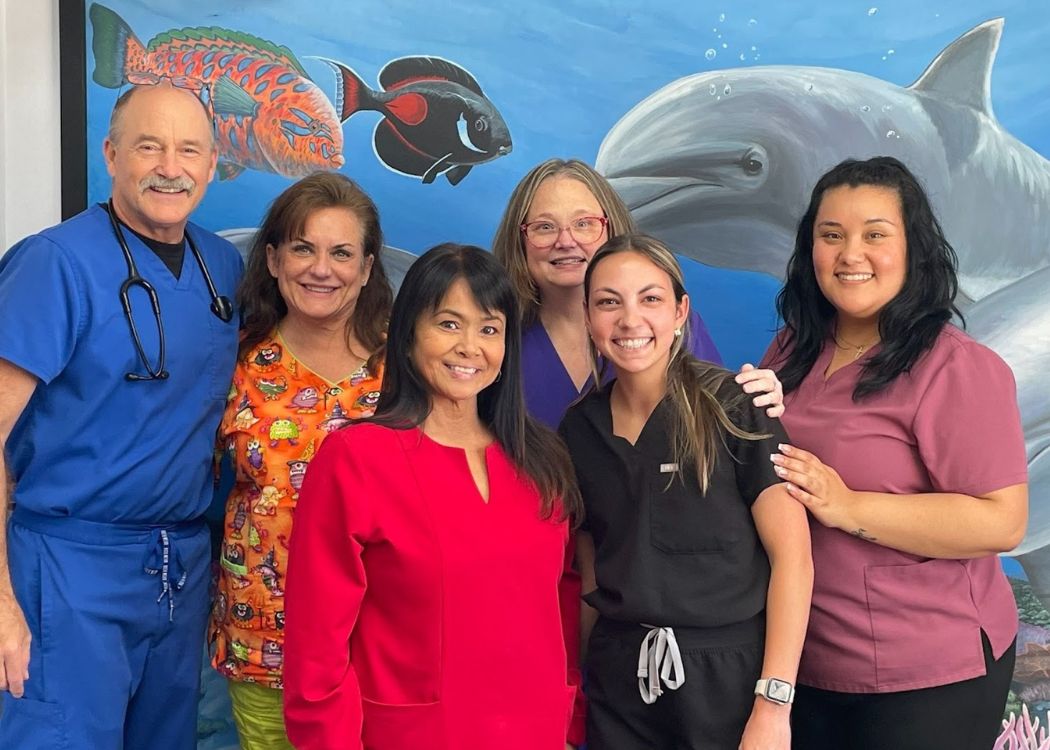 Dr John R Porter MD and his team